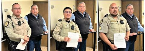 Castro County deputies receive commendations