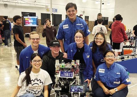 Naz robotics competes in first season competition