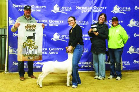 Reserve Grand Champion Breeding Doe - Ellie’Ann Byrne Courtesy Photo by Summer Davis Randol