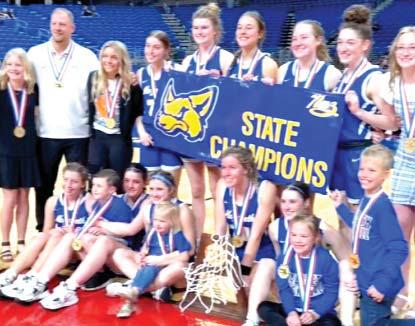 Nazareth Swiftettes brought home another state basketball championship trophy, the 25th in the team’s history, after 31 appearances at state since 1976, with nine of those in the last 10 years.