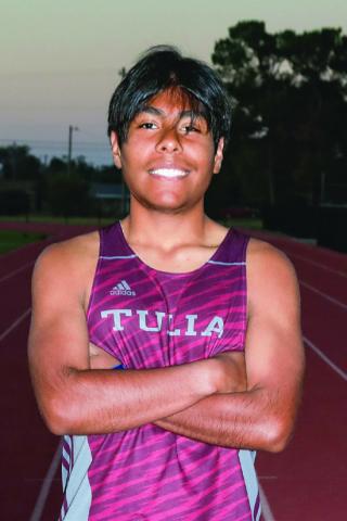 Jose Verdugo was named Plainview Herald’s Athlete of the Week. Jose placed 1st in the 1600m at Tulia Hornet Relays with an impressive time of 5:31.