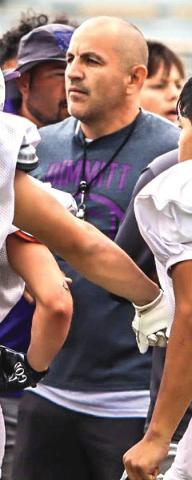 Athletic director and head football coach Jimmy Arias takes the helm in his first season at Dimmitt High School. The Bobcats participated in their first scrimmage as the pigskin and upright season begins.