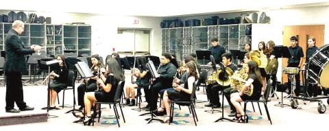 Dimmitt High School Band is directed by John Zalman.