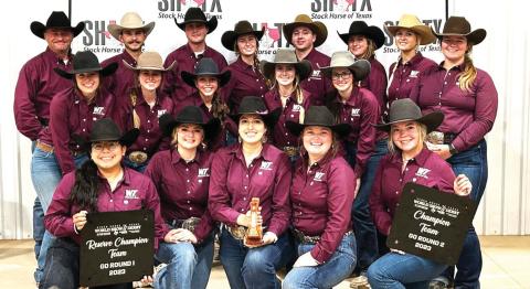 WTAMU ranch horse team won its first world championship.