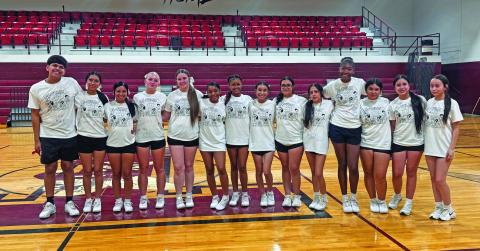 Tulia Mini-Cheer Camp was held in the High School Gym last week. Girls from Pre-K through 6th grade learned the cheers and chants from the cheerleaders. The Mini Cheerleaders will be able to participate at football games this fall.