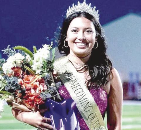 Dimmitt Homecoming Queen Braylynn Chavez.