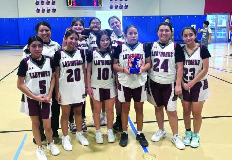 Hart Junior High basketball teams brought home second place at the Lubbock Tournament.
