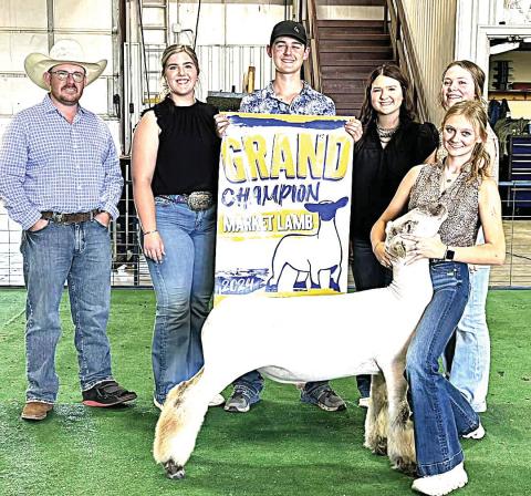 The Grand Champion at the 15th annual Naz Lamb Jackpot and Clinic was Braileigh Goe from Springlake FFA. There were 72 entries at the jackpot. The Reserve Champion at the 15th annual Naz Lamb Jackpot and Clinic was