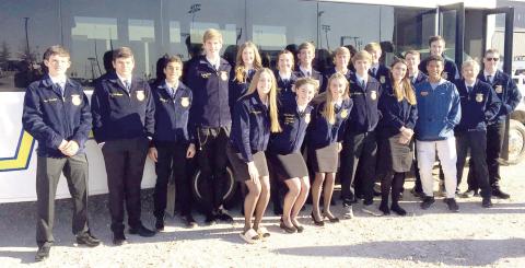 Naz FFA had 11 teams competing at the Area contest at the WTAMU Ag Center in Canyon.