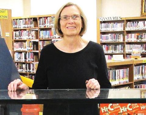 Rhoads Memorial Library Displayer for the Month of November at is Dorothy Guggemos of Nazareth, who is exhibiting some kitchen gadgets, items, and trading stamps dating back to the 1950s and earlier.