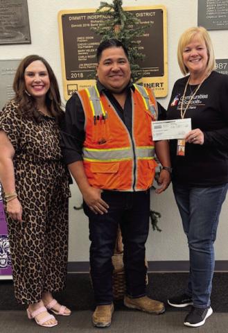 DIMMITT ISD DONATION