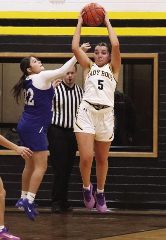 Addi Reed intercepts the pass