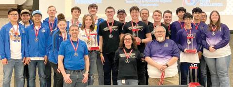 Nazareth and Dimmitt Robotics teams competed at the FTC Regional meet in Lubbock this past weekend and both will be advancing to the state competition. The FTC/UIL state competitions will be held in Belton on March 24-26.