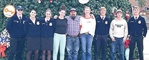 Nazareth FFA students competed at the state LDE competition at Sam Houston State in Huntsville.