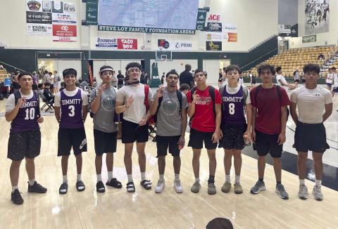 The Dimmitt Bobcats placed second at the ENMU Basketball Camp. They finished the camp with a 8-1 record.