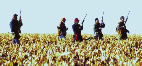 HUNTERS VITAL TO CONSERVATION--Declining numbers of hunters and anglers are a huge concern to wildlife agencies and conservation programs. Truth be told, it's hunters and anglers who pay for conservation. (Photo by Jim Steiert)