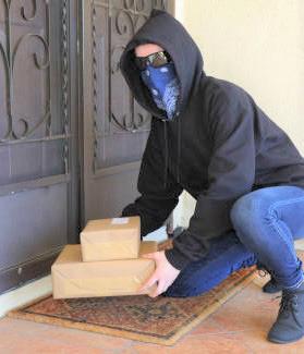 Simple security can deter porch thieves