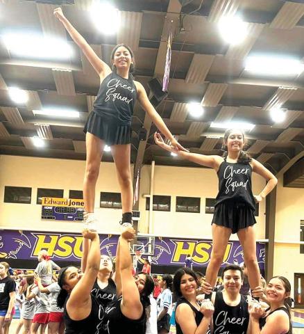 DHS Cheer at Camp