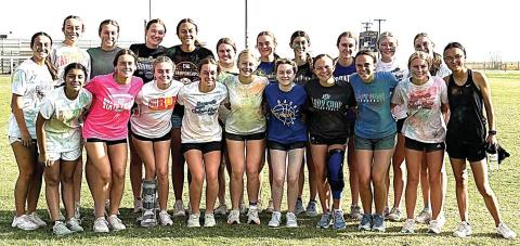 The NHS Color Run was held this past Saturday and had its biggest turnout ever. The girls faced a 2-mile run and the boys, a 3-mile run. Panhandle, Lazbuddie and Hart XC teams participated along with two runners from Abilene and Brenham who are attempting to run 5K in every county in Texas. Jordy Rowland and North Gin donated water for the run. The event was a fundraiser for the Nazareth Swiftettes.