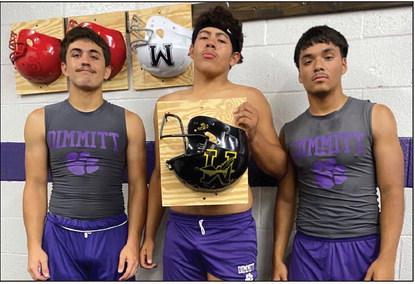 Week 4 Dimmitt vs Morton Players of the Game Offense - Joaquin Arias &amp; Javian Aguero Defense - Jaime Arzate