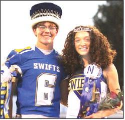 Nazareth Spirit King Will Young and Spirit Queen Chloe Birkenfeld.