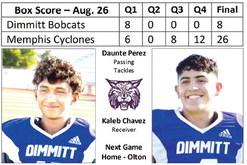 Bobcats fall to Cyclones, 26-8