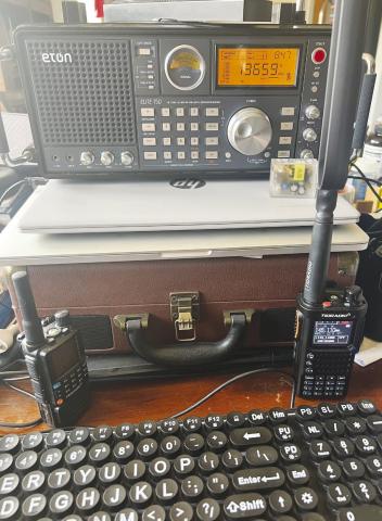Obsessed with handheld radios