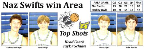 Swifts defeat Owls, 80-47