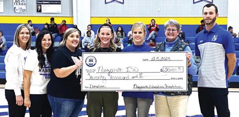 NISD receives $20,000 donation from NEF
