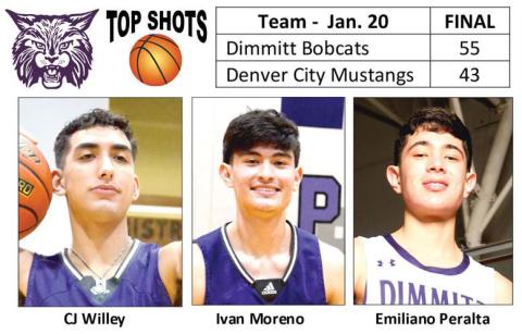 Bobcats saddle up against Mustangs, 55-43