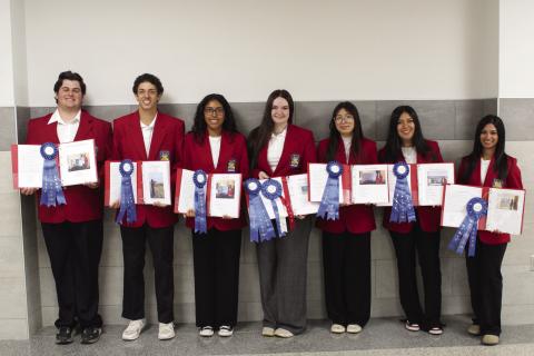 SkillsUSA Forensics – Luke Moore, Easton Mahannah, Jahlizza Brown, Avary Wesley, Scarlett Chavez, Destiny Chavez, Mayci Del Toro.