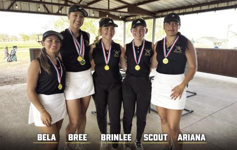 Cowgirls place 1st as a team at the Amherst Invitational Tournament. Bree placed 2nd Place Individually