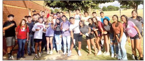 Getting the school year kicked off in full swing, the Dimmitt High School student council hosted a Watermelon Fest on Aug. 17 complete with watermelon, corn hole tournament, music and games and lots of fun.