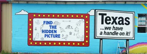 Local Artist in Wheeler helps make Wheeler Beautiful
