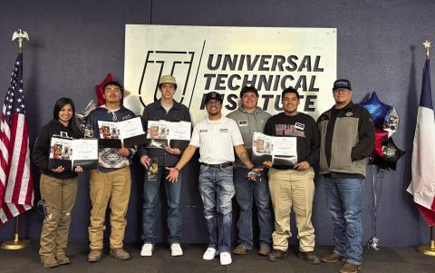 Tulia High School Welding Students at UTI Welding Challenge Mayci Del Toro, David Abeyta, Easton Mahannah, Ryan Ramirez, Kevin Pulido with Mr. Hernandez Tulia Welding students attended the UTI Welding Tech Challenge. Several of the students placed during the competitions. 3rd Place - Easton Mahannah 8th Place - Kevin Pulido 9th Place - David Abeyta 10th Place - Mayci Del Toro.