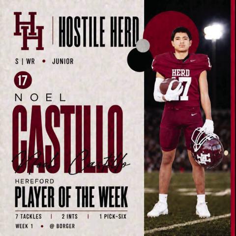 HERD PLAYERS OF THE GAME