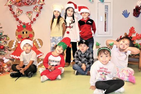 Students at Richardson Elementary have been doing a ‘12 days of Christmas’ countdown to get revved up for the holiday season. Day 2 was wear your favorite tree topper hat.