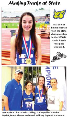 Kleman clenches 3200M state title