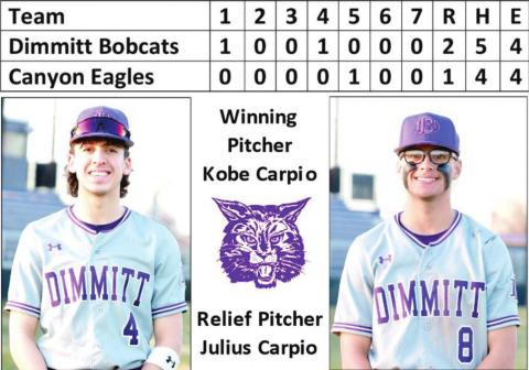 Bobcats edge out Eagles, 2-1