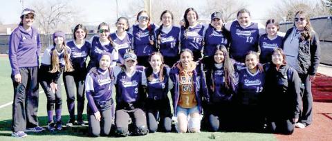 DHS Bobbies softball is underway starting. They recently played Palo Alto in a scrimmage. Head coach is Vicki Ruiz.