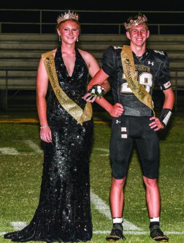 Happy High School Homecoming Queen Lynnlea Johnson and King Gabriel Mosser