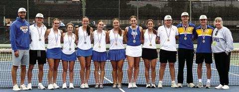 Eleven members of the Nazareth Tennis Team qualified for the Class A UIL State Championships May 7-8 in San Antonio. For a complete list of qualifiers see page 4 of this issue.
