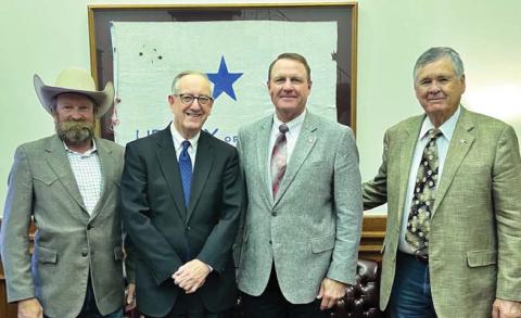 Gfeller talks ag with legislators