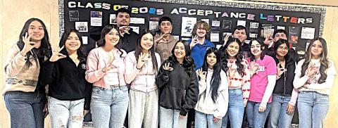 The Dimmitt High School Class of 2025 seniors have begun applying to colleges and universities in Connie Montelongo’s College and Career Readiness class. So far, they have had the opportunity to hear from representatives of Tulsa Welding School, West Texas A&amp;M, Texas Tech, Amarillo College, and Amarillo College’s Hereford Campus, gaining valuable insights into their options.