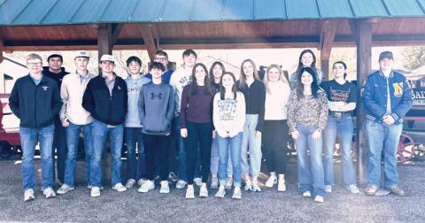 Nazareth FFA students are headed for state after earning an Area championship and two reserve championships, all while helping their chapter and classmates smoke 1,200 hams and many participating in sports.