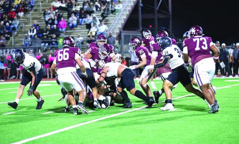 The Hereford Whitefaces are 1-1 in district and will take on Dumas Friday night on the road. The Demons are also 1-1 in district after beating Canyon last week. (Courtesy photo)