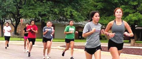 Bobbies runners can be seen on the streets