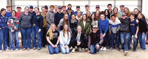 Nazareth Ag department hosts FFA state officer