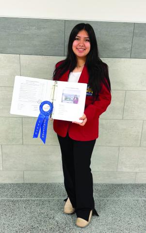 Destiny Chavez - Crime Scene Model Selina - 1st, Superior Rating, Perfect Score, State Qualified