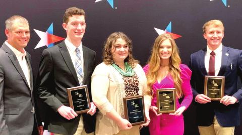 Heitschmidt named runner-up at TFB Collegiate Discussion Meet